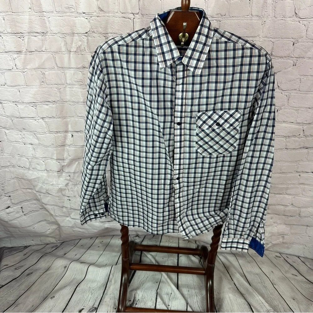 vintage obermeyer outdoor nylon long sleeve shirt medium gorpcore